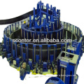 the horizontal spiral accumulator for welded pipe line